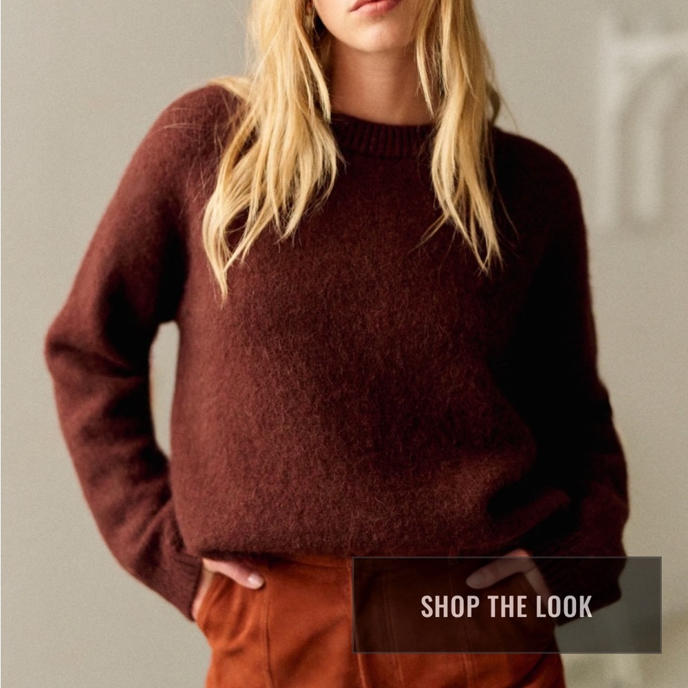 Limited Chocolate Amiel Sézane Sweater